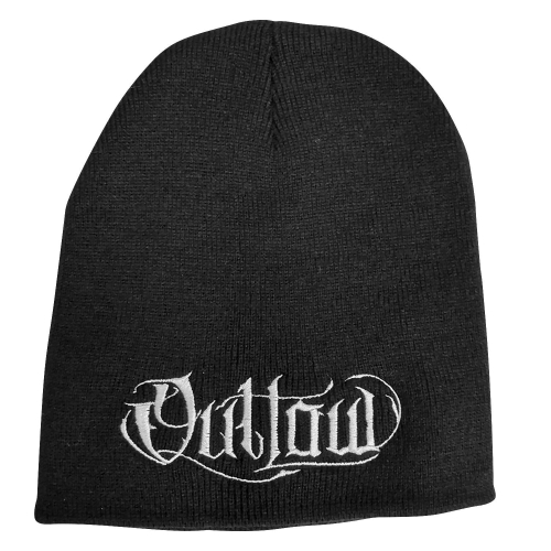 Outlaw Threadz - Outlaw Threadz Script Womens Beanie - SB01 - Black/White - OSFM