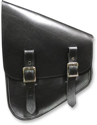 Nash Motorcycle Company - Nash Motorcycle Company Inside Out Bag - Left Side w/ Nickel Hardware - IOBLBN