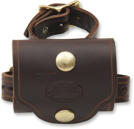 Nash Motorcycle Company - Nash Motorcycle Company Hammer Hanger - Brown w/ Brass Hardware - HHBRBR