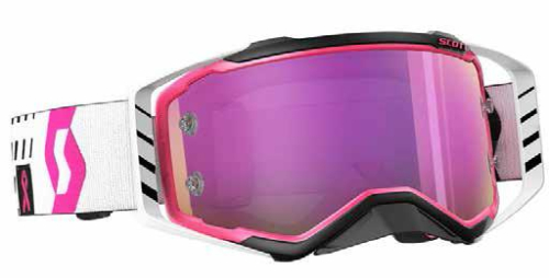 Scott USA - Scott USA Prospect Goggles - 262237-1254281 - White/Pink Gold / Pink Chrome Lens - OSFM