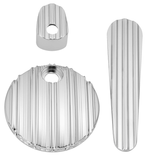 Arlen Ness - Arlen Ness Dash Accessory Pack - 10-Gauge - Chrome - 91135