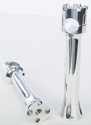 Rooke Customs - Rooke Customs 1-1/8in. Wide Base Risers - 8in. - Polished - R-HR2258-P