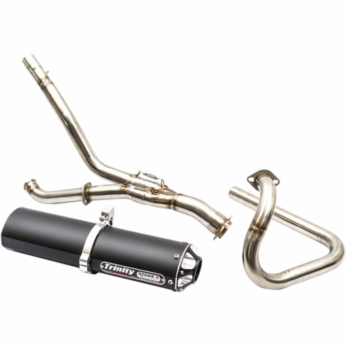 Trinity Racing - Trinity Racing Stage 5 Full System - Black Muffler - TR4115FBK