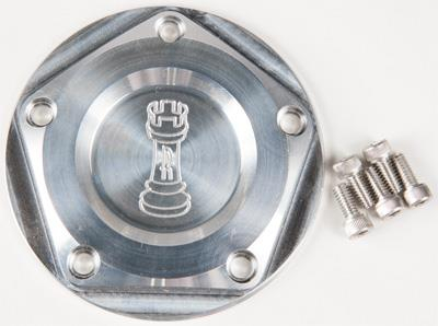 Rooke Customs - Rooke Customs Ignition Cover - Raw - R-C1605-TA