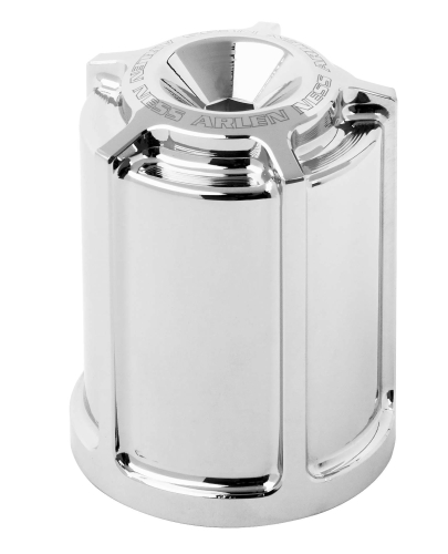 Arlen Ness - Arlen Ness 10-Gauge Oil Filter Housing - Chrome - V-1398