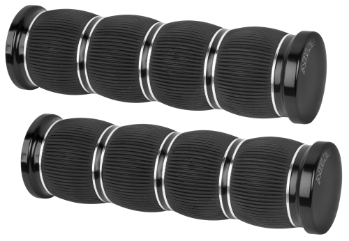 Arlen Ness - Arlen Ness Fusion Series Grips - Ring Leader - Black - M-1337