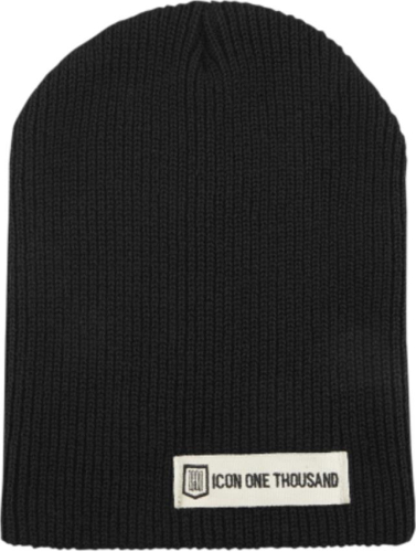 Icon 1000 - Icon 1000 Inline Beanie - XF-2-2501-2593 - Black Heather - OSFM