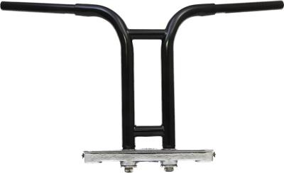 West-Eagle Motorcycle Products - West-Eagle Motorcycle Products 1in. Riser Handlebar with Dimples - Black - 0812-BK