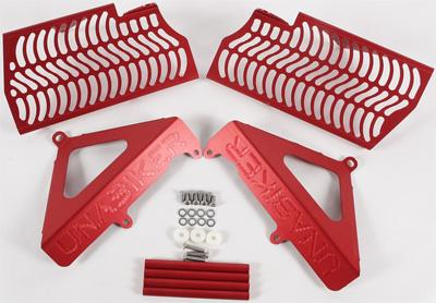 Unabiker - Unabiker Radiator Guards - Red - HF540R4-R