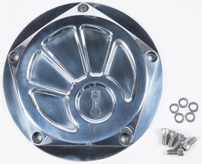 Rooke Customs - Rooke Customs Derby Cover - Polished - R-C1601-TP