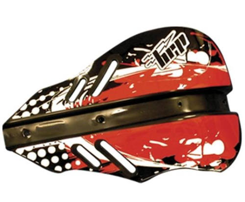HRP Sports - HRP Sports Classic Handguards - Red Grunge - HG-G-R