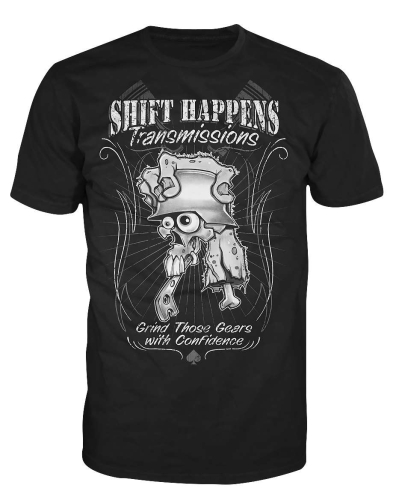 Lethal Threat - Lethal Threat Shift Happens T-Shirt - HT20409-2XL - Black - 2XL