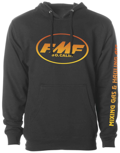 FMF Racing - FMF Racing Bustle Pullover Fleece Hoody - FA9121901-BLK-LG - Black - Large