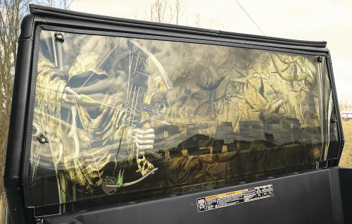 Over Armour Offroad - Over Armour Offroad Rear Panel Window - Reaper Camo - PO-GENBACK-RC
