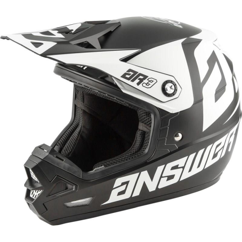 Answer - Answer AR3 Bold Helmet - 0411-0622-1056 - Black/White - 2XL