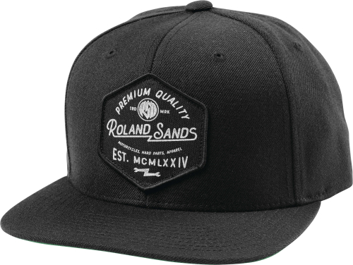 RSD - RSD Roman 74 Cap - 0805-0434-0100 - Black - OSFM