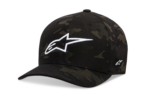 Alpinestars - Alpinestars Ageless Camo Hat - 1019-81118-1020-L/XL - Black/White - Lg-XL