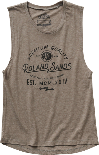 RSD - RSD Roman 74 Womens Tank Tops - 0804-1777-0156 - Heather Gray - 2XL