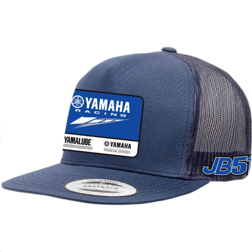 Factory Effex - Factory Effex Snap-Back Trucker JB51 Team Hat - 22-86212 - Navy - OSFM