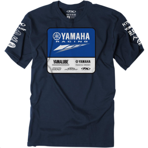 Factory Effex - Factory Effex Team Lockup T-Shirt - 22-87282 - Navy - Medium