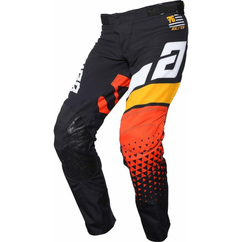 Answer - Answer Elite Korza Pants - 0407-0554-1028 - Black/White/Bus/Orange - 36