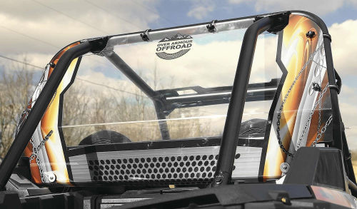Over Armour Offroad - Over Armour Offroad Rear Panel Window - Orange - PO-XPRZR-OR