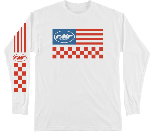 FMF Racing - FMF Racing Glory Long Sleeve Tee - HO8119902-WHT-2XL - White - 2XL