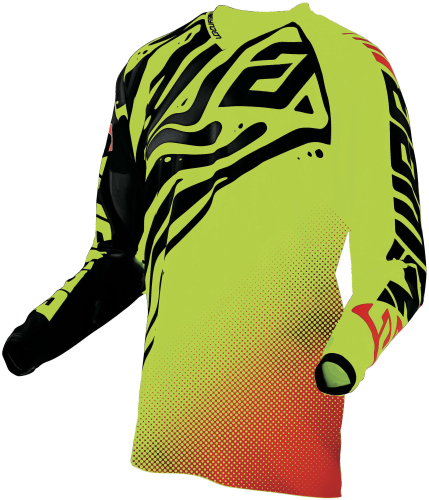 Answer - Answer A19.5 Syncron Flow Jersey - 0409-0934-9855 - Hyper Acid/Black - X-Large