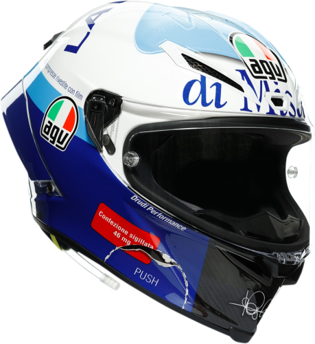 AGV - AGV Pista GP RR Limited Edition Rossi Misano 2020 Helmet - 216031D9MY01009 - Rossi Misano 2020 - Large