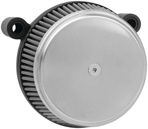 Arlen Ness - Arlen Ness Big Sucker Stage I Air Filter Kit - Smooth Stainless - Syntethic Filter - 50-753