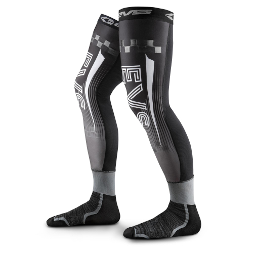 EVS - EVS Tug Fusion Youth Sock/Sleeve Combo - FSN-BK/GY-Y - Black/Gray - 4-7
