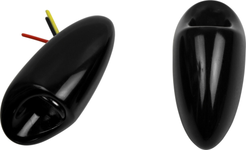 Kodlin - Kodlin Mini Fender Strut 3-in-1 Turn Signal - Black - K68489