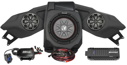 SSV Works - SSV Works Plug and Play 3 Speaker Kicker Kit - 220-RZ5-Q3K2