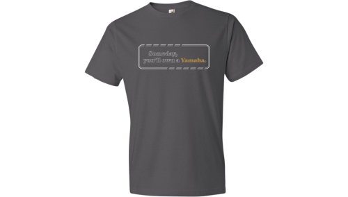 Yamaha Collection - Yamaha Collection Yamaha Someday T-Shirt - NP21S-M1795-2X - Charcoal - 2XL