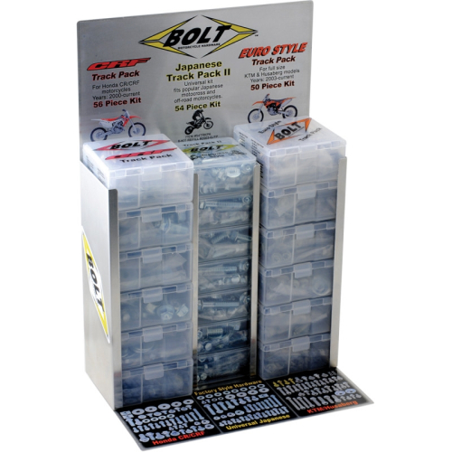 Bolt MC Hardware - Bolt MC Hardware Off-Road Fastener Kit - DISP-OR