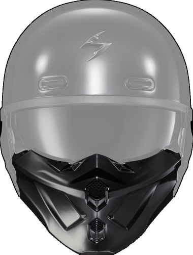 Scorpion - Scorpion X Mask for Covert X Helmets - Gloss Black - 52-730-13