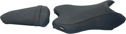 HT Moto - HT Moto Seat Cover - Black/Carbon - SB-K021-B