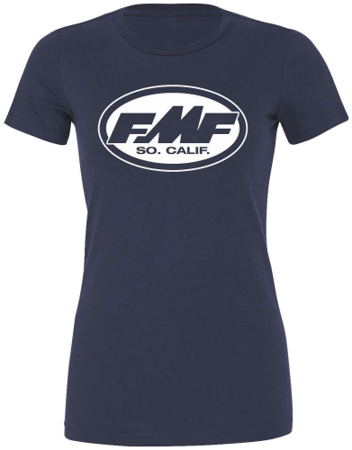 FMF Racing - FMF Racing Simple Womens T-Shirt - FA8418901-IND-WLG - Indigo - Large