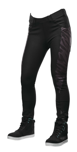 Speed & Strength - Speed & Strength Cat Outa Hell Yoga Moto Womens Pants - 1107-1507-3902 - Black/Charcoal - 2