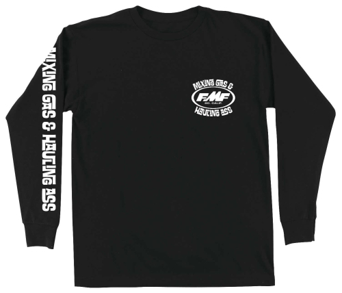 FMF Racing - FMF Racing Boogie Long Sleeve Tee - FA8119902-BLK-MD - Black - Medium