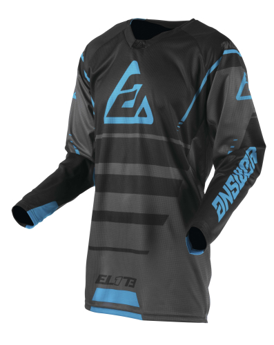 Answer - Answer Elite Force Jersey - 0409-0926-5252 - Charcoal/Black/Astana - Small
