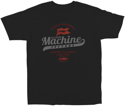 FMF Racing - FMF Racing Pennant Tee - FA8118911-BLK-LG - Black - Large