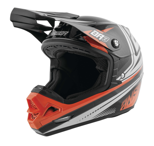 Answer - Answer AR-3 Charge Helmet - 0411-0611-9651 - Black/Orange - X-Small