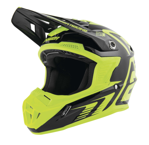 Answer - Answer AR-1 Edge Youth Helmet - 0411-2610-5852 - Black/Hyper Acid - Small