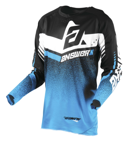 Answer - Answer Trinity Jersey - 0409-0928-3852 - Black/Astana/White - Small