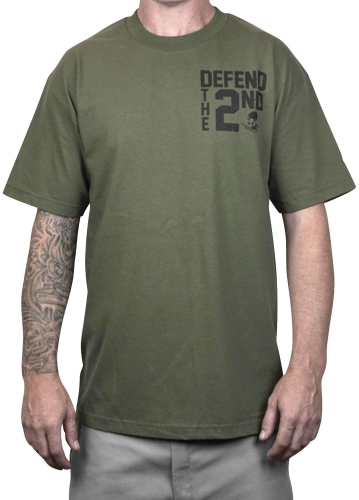 Outlaw Threadz - Outlaw Threadz All Guns Matter Tee - MT146-2XL - Green - 2XL