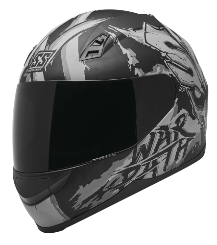 Speed & Strength - Speed & Strength SS700 War Path Helmet - 1111-0615-0551 - Black/Charcoal - X-Small
