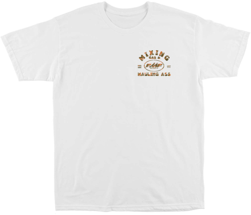 FMF Racing - FMF Racing Two Stoked T-Shirt - HO8118906-WHT-LG - White - Large