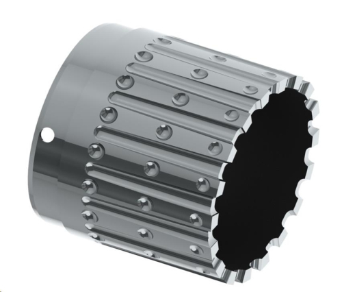 Rush Exhaust - Rush Exhaust 4in. Performance Muffler Tip - Dimpled - Chrome - 4032