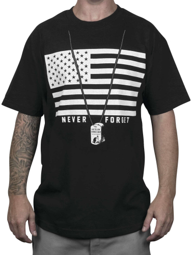Outlaw Threadz - Outlaw Threadz Patriot Tee - MT150-2XL - Black - 2XL